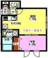 ラダトーム恵み野の間取り画像