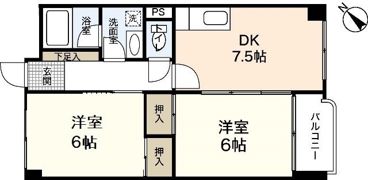 高陽第一センタービルの間取り画像