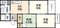 岩田マンション1号棟の間取り画像