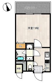 レクシア阪南町の間取り画像