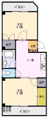 マンション裕の間取り画像