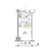 パークハビオ渋谷の間取り画像