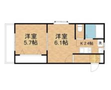 フローリッシュ神田Iの間取り画像
