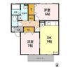 シャンポール Aの間取り画像