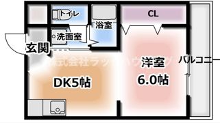 マンションヨコタ2号館の間取り画像