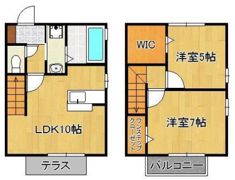 ベルシアンIIの間取り画像