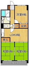 ロイヤルサルーン真鶴の間取り画像