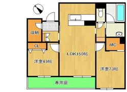 シャーメゾンシエロの間取り画像