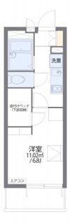 レオパレス椎の実3の間取り画像