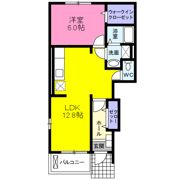 プラシードⅡの間取り画像