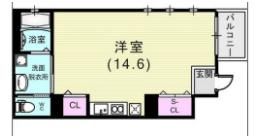 スリージェ住吉本町Ⅱの間取り画像