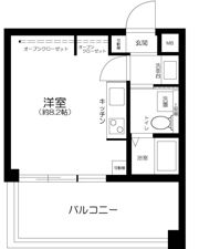 サンセール神楽坂の間取り画像