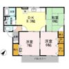 ムーンハイツの間取り画像