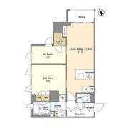 グランカーサ横濱石川町の間取り画像