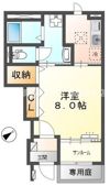 フリージア Rの間取り画像