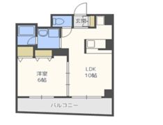 ビュークレスト大濠の間取り画像