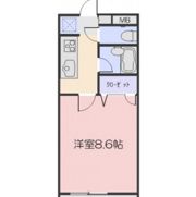 ハイツ八之坪の間取り画像