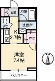 エステイ学南町の間取り画像