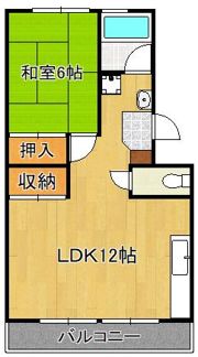 ドミールあしやの間取り画像