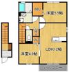 ベルタひびきのの間取り画像