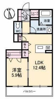 ShaMaison Angeroseの間取り画像