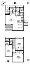 国吉田6丁目 戸建賃貸 3LDKの間取り画像