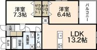 Cantataの間取り画像