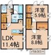 ウィル川宮町の間取り画像