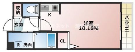 メゾン大将軍の間取り画像