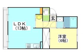 サンライフ泉田 B棟の間取り画像