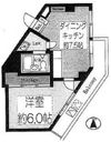 コスモリード文京千駄木の間取り画像