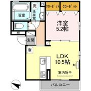 月西荘の間取り画像