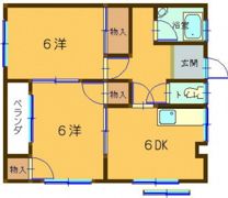 徳本ビルの間取り画像