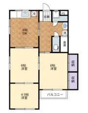 戸坂Mビルの間取り画像