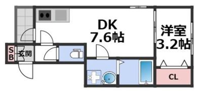 リブレメゾン弥刀Ⅰの間取り画像