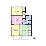 エスポワールAの間取り画像