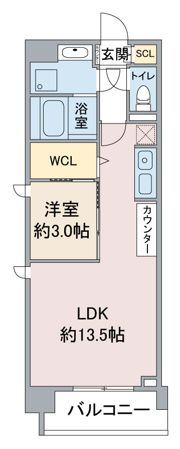 RAXA覚王山の間取り画像