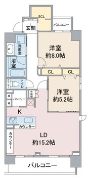 RAXA覚王山の間取り画像