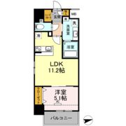 グランソレイユ ナカスジの間取り画像