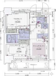 エステムコート新大阪IXグランブライトの間取り画像