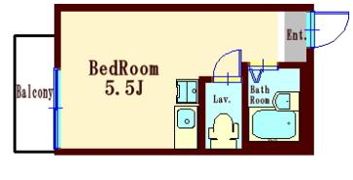 プランタン中延の間取り画像