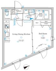 Mind経堂の間取り画像