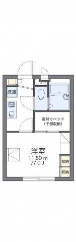 レオパレスシャルマンの間取り画像