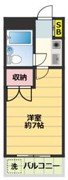 サニーライフ四谷の間取り画像