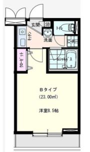 カーサコリーナ山手の間取り画像