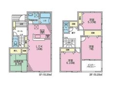 マイホームネクスト若松区の間取り画像