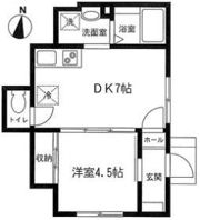 カサート高円寺の間取り画像