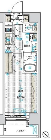 フュージョナル浅草FORESTの間取り画像