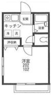 ドミール六浦東の間取り画像