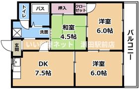 エスポワールの間取り画像